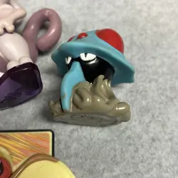 Lot of 5 1999 Nintendo Pokemon Burger King Toy Keychains Card Squirt Toy - Image 5