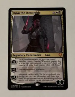 MTG Kaya the Inexorable - Kaldheim LP - Image 1