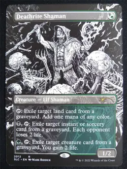 Deathrite Shaman Borderless - SLC - Mtg Card #4PA - Image 1