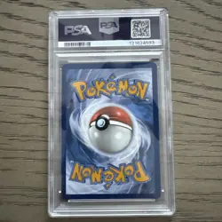2025 POKEMON DESTINED RIVALS ILLUSTRATION RARE #203 TEAM ROCKET'S MEOWTH PSA 10 - Image 2