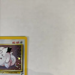 Pokemon TCG Base Set 2 Clefairy 6/130 Vintage Holo Unlimited Holo Rare 2000/NM - Image 4