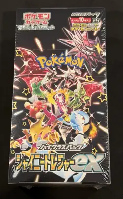 Pokemon Shiny Treasure EX sv4a Japanese Sealed Booster Box US Seller Fast Ship - Image 1