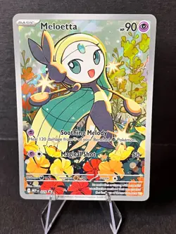Pokemon TCG Meloetta Illustration Rare 026 Promo Mega Battle Deck NM - Image 1