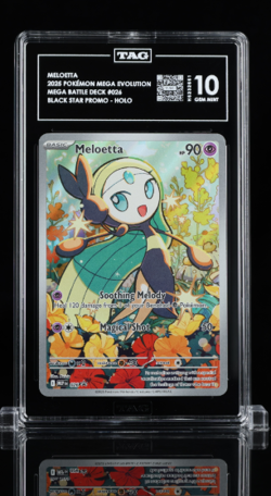 Meloetta 026 Me: Mega Evolution Promo AR - TAG 10 - POKEMON TCG - Image 1