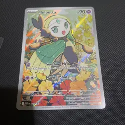 Pokemon TCG Meloetta Illustration Rare 026 Promo Mega Battle Deck Phantasmal NM - Image 1