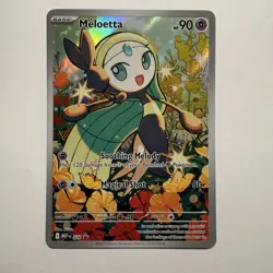 Pokemon TCG Mega Battle Deck Meloetta #026 Illustration Rare Black Star Promo NM - Image 1
