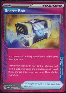 Secret Box 163/167 Twilight Masquerade Ace Spec Near Mint Raw Card Pokemon TCG - Image 1