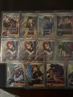 Pokemon trainer card lot- 16 Cards- Cynthia’s Ambition, Team Rocket’s Ariana Etc - Image 2