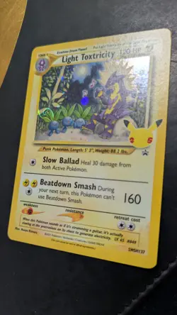 B SWIRL Light Toxtricity SWSH137 SWSH: Sword & Shield Promo Cards Holo - Image 1