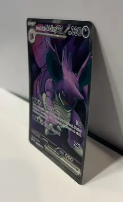 Team Rockets Nidoking EX 216/182 Destined Rivals Ultra Rare Full Pokemon TCG - Image 2