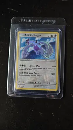 Shining Lugia Holo SM82 - 2017 Shining Legends Black Star Promo Pokemon Card NM - Image 3
