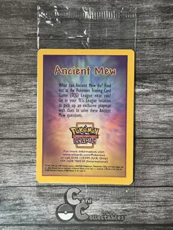 Ancient Mew - 2000 Movie Promo Card New and Sealed - Pokemon Card - Image 2