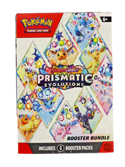 Pokemon Scarlet&Violet Prismatic Evolutions (PRE) Booster Bundle Factory Sealed - Image 1