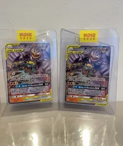 Marshadow & Machamp GX - 82/214 - Unbroken Bonds 2019 Pokemon NM/Mint LOT OF 2 - Image 1