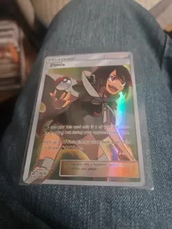 Pokemon TCG Zinnia Full Art Trainer Card 70/70 Dragon Majesty Holo Ultra Rare NM - Image 1