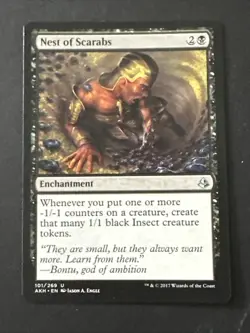 Nest Of Scarabs X1 Amonkhet NM Condition See Pics Front/Back - Image 1