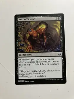 Nest of Scarabs MTG Magic the Gathering Card Amonkhet X1 - Image 1