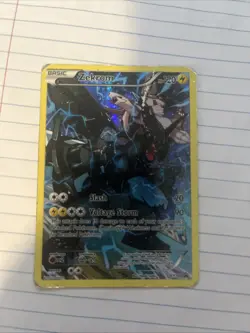 Pokemon TCG Zekrom 2015 XY Black Star Promo Full Art Holo Card #XY76 - Image 1