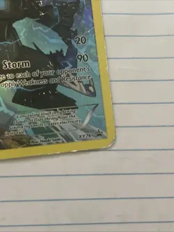 Pokemon TCG Zekrom 2015 XY Black Star Promo Full Art Holo Card #XY76 - Image 3