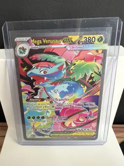 Mega Venusaur EX SIR 177/132 Mega Evolution English Pokemon TCG Mint/NM Card - Image 1