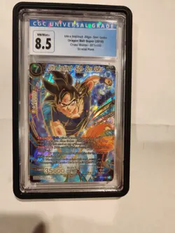 Ultra Instinct Sign Son Goku BT3-033 SPR PSA 8.5 Dragon Ball Super Card Game - Image 3