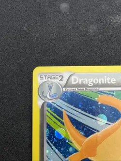 Pokemon TCG Dragonite Dragon Vault 5/20 Holo Cosmos Holo Rare Swirl LP - Image 3