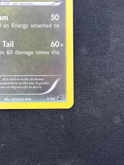 Pokemon TCG Dragonite Dragon Vault 5/20 Holo Cosmos Holo Rare Swirl LP - Image 5