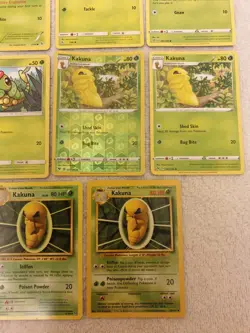 CATERPIE & KAKUNA POKEMON CARDS BUNDLE - Image 5