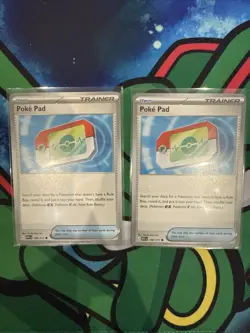 Poke Pad 198/217: Ascended Heroes Pokemon Trading Card Game NM/M English X 2 - Image 1