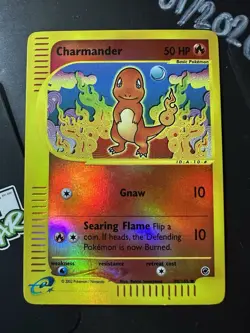 Pokemon Charmander Expedition Base Set Reverse Holo Card 98/165 - Image 1