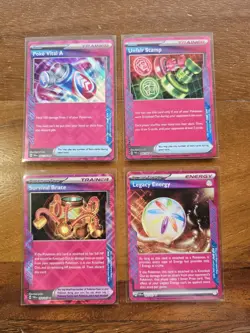 Pokemon TCG 4 Card Ace Spec Lot (4) - Image 1