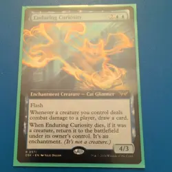 Enduring Curiosity (Extended Art) Duskmourn: House of Horror Regular - Image 1