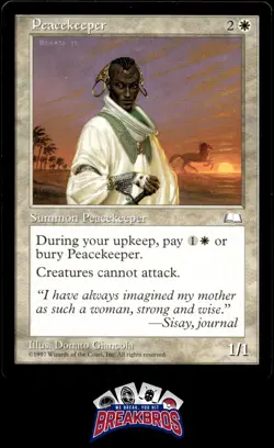 MTG Peacekeeper # NM-MT Magic The Gathering - Image 1