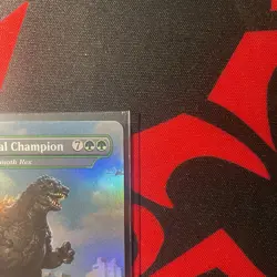 MTG Godzilla Primeval Champion Ikoria: Lair of Behemoths #377 Foil - Image 3