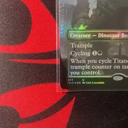 MTG Godzilla Primeval Champion Ikoria: Lair of Behemoths #377 Foil - Image 4