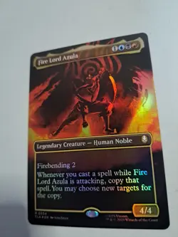 MTG: Fire Lord Azula (Borderless) (Foil) (LP): Avatar: The Last Airbender - Image 3