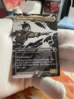 Fire Lord Azula(Borderless) Avatar: The Last Airbender (Near Mint Nonfoil 🔥 🍷) - Image 1