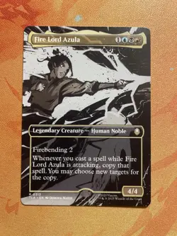 Fire Lord Azula(Borderless) Avatar: The Last Airbender (Near Mint Nonfoil 🔥 🍷) - Image 2