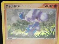 Pokemon TCG Meditite EX Hidden Legends Reverse Holo 66/101 NM - Image 4