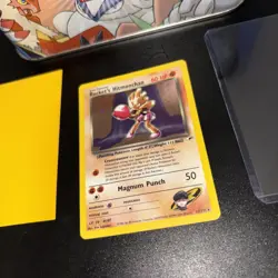 Rocket's Hitmonchan - 011/132 Pokemon Gym Heroes - Holo ✨ Dmgd - Image 4