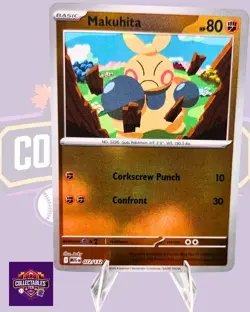 Makuhita 072/132 Me01: Mega Evolution Reverse Holo - Pokemon TCG NM Ships Free - Image 1