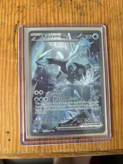 Pokemon TCG Black Bolt Kyurem EX Card 165/086 SIR Pack Fresh Excellent Condition - Image 1