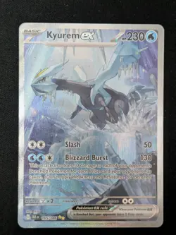 Pokemon TCG Black Bolt Kyurem EX Card 165/086 Sir Pack Fresh - Image 1