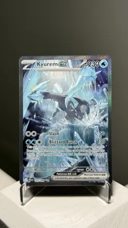 Kyurem ex 165/086 SIR Pokemon TCG Card Black Bolt NM/M - Image 1