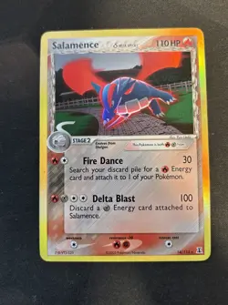 Salamence 14/113 EX Delta Species Holo Rare Vintage Pokemon TCG LP condition - Image 5
