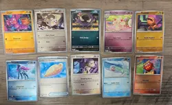 Pokemon TCG Phantasmal Flames 10 Card Reverse Holo Lot NM - Image 1