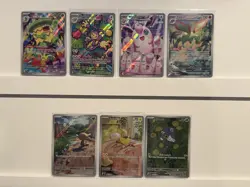 Pokemon Phantasmal Flames - IR Illustration Rare - 7 Card Lot - Mint/Near Mint - Image 1
