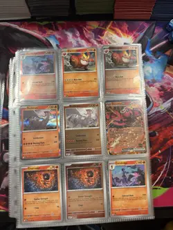 POKEMON PHANTASMAL FLAMES COMPLETE BASE & REVERSE HOLO CARD SET - NM/M - Image 4