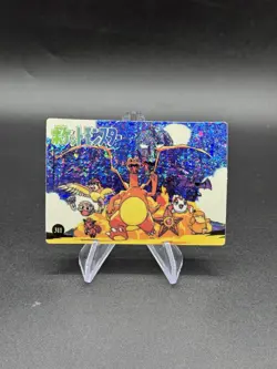 Charizard Running Holo Pokemon Vintage Pocket Monsters Vending Prism Sticker 311 - Image 1