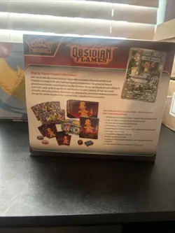 Pokemon Scarlet & Violet Elite Trainer Box Obsidian Flames, 9 Packs, Sealed 820650853913 - Image 3